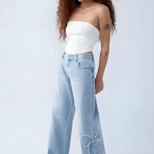 Nikkiâ„¢ - Viral Bow Jeans