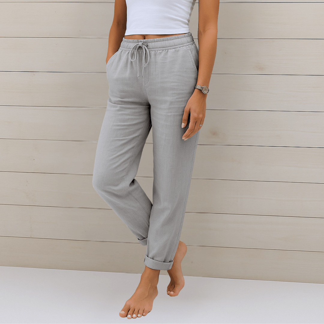 ✦ Calestra™ | SkyEase Linen Trousers - Image 5