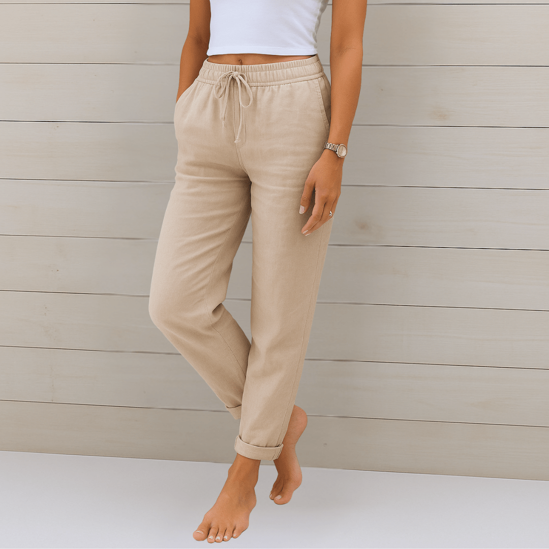 ✦ Calestra™ | SkyEase Linen Trousers - Image 2
