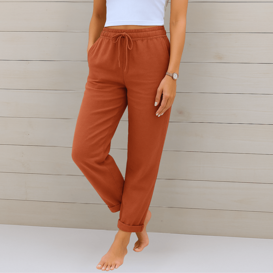 ✦ Calestra™ | SkyEase Linen Trousers - Image 6