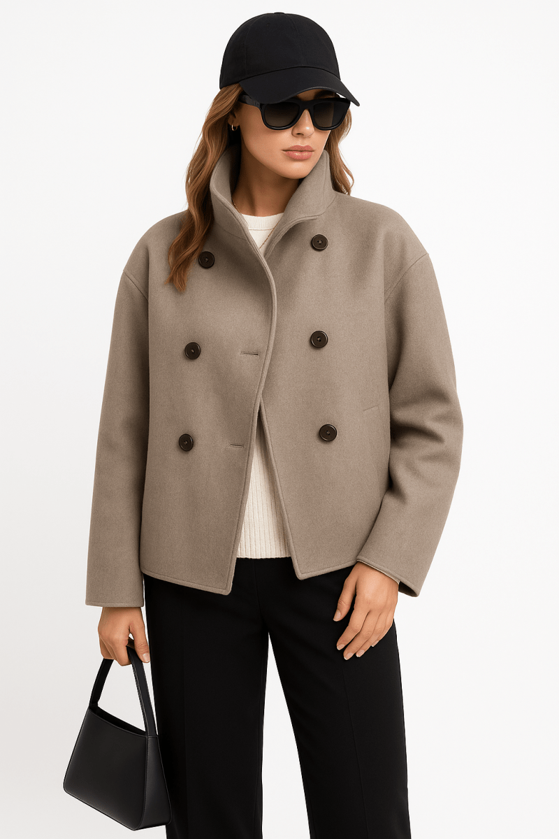 Vintage Wool Coat Women - Image 4