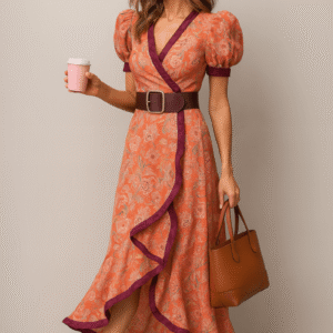 Melody - Floral Wrap Dress