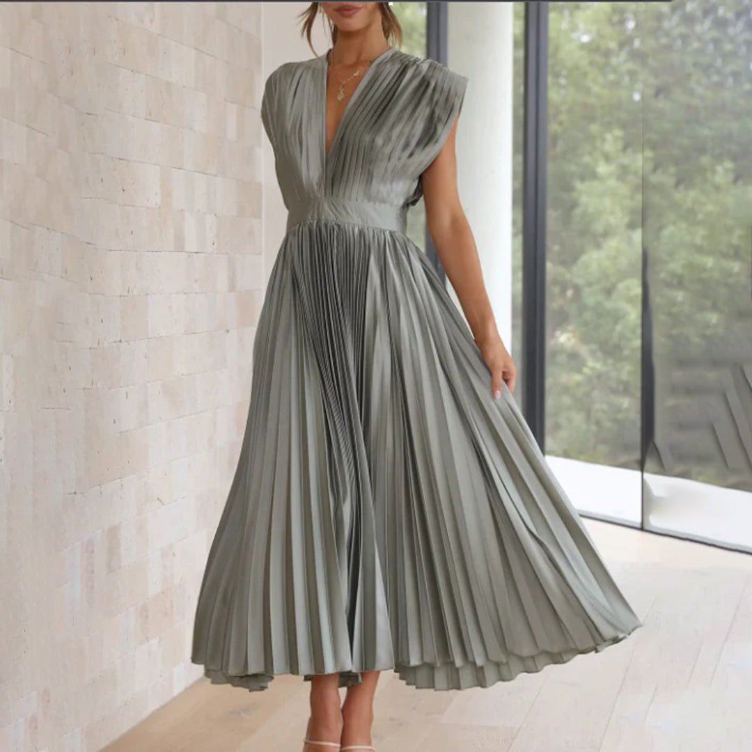 Alexis - Elegant Midi Dress - Image 19