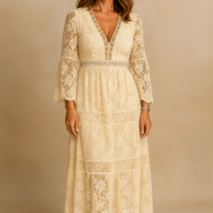 Celeste | Elegant Lace Maxi Dress