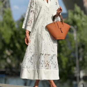 Dahlia Embroidered Dress