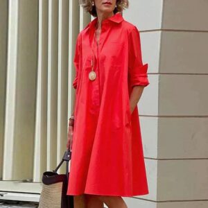 Donna - Elegant Shirt Dress