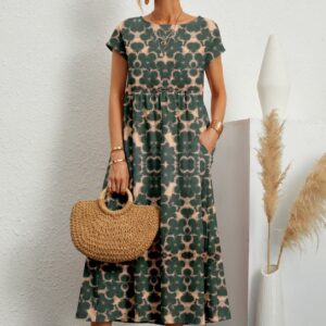 Roselle - Chic Floral Dress